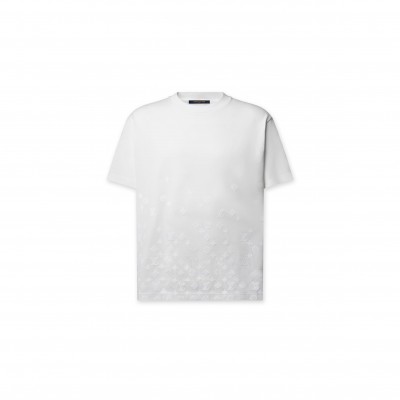LOUIS VUITTON FLOCK PRINT MONOGRAM GRADIENT T-SHIRT 1AK7LS